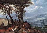 Jan the elder Brueghel Going to the Market painting